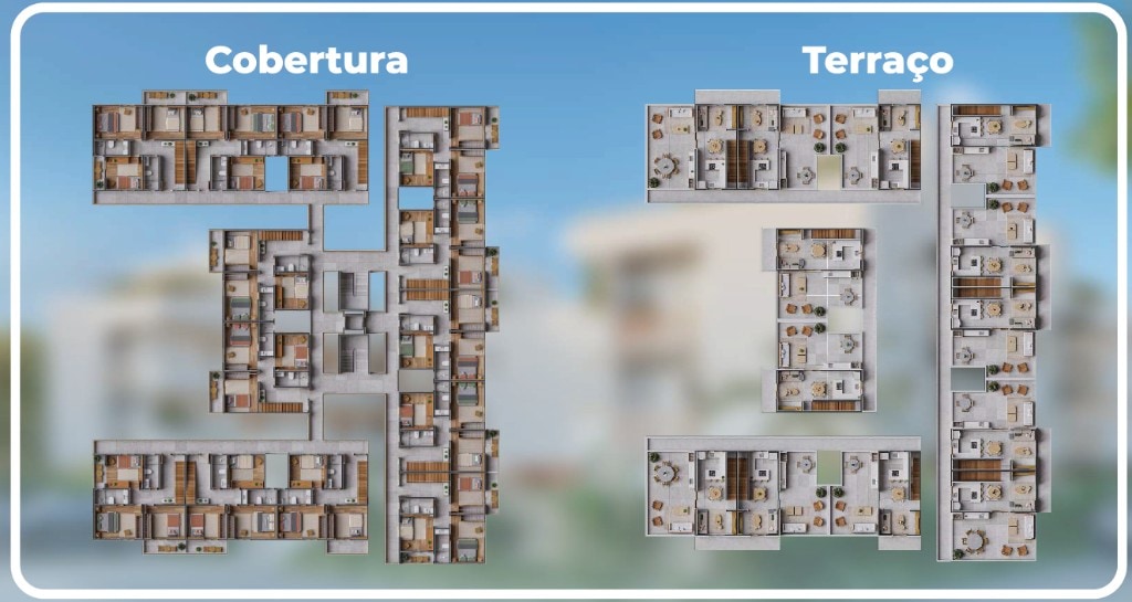 Planta baixa — Cobertura e Terraço